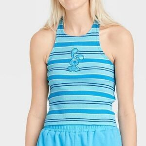 Blues Clues Novelty Blue striped halter M
